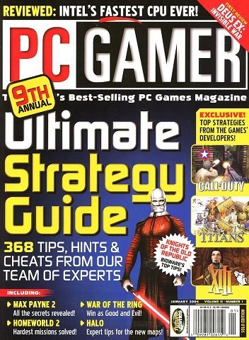 More information about "PC Gamer Issue 119 (January 2004)"