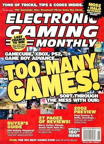 More information about "Electronic Gaming Monthly Issue 150 (January 2002)"