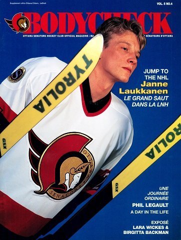 More information about "Bodycheck - Ottawa Senators Hockey Club Official Magazine Vol. 5 No. 4 (1997)"