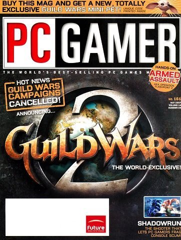 More information about "PC Gamer Issue 161 (May 2007)"