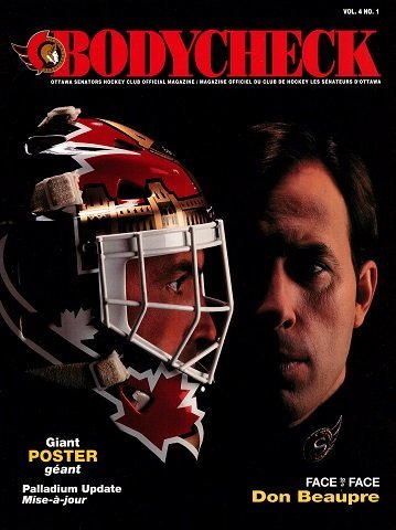 More information about "Bodycheck - Ottawa Senators Hockey Club Official Magazine Vol. 4 No. 1 (1995)"