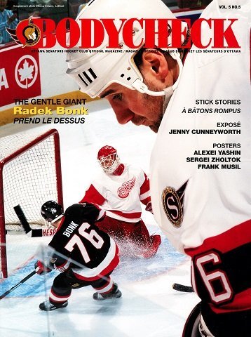 More information about "Bodycheck - Ottawa Senators Hockey Club Official Magazine Vol. 5 No. 5 (1997)"