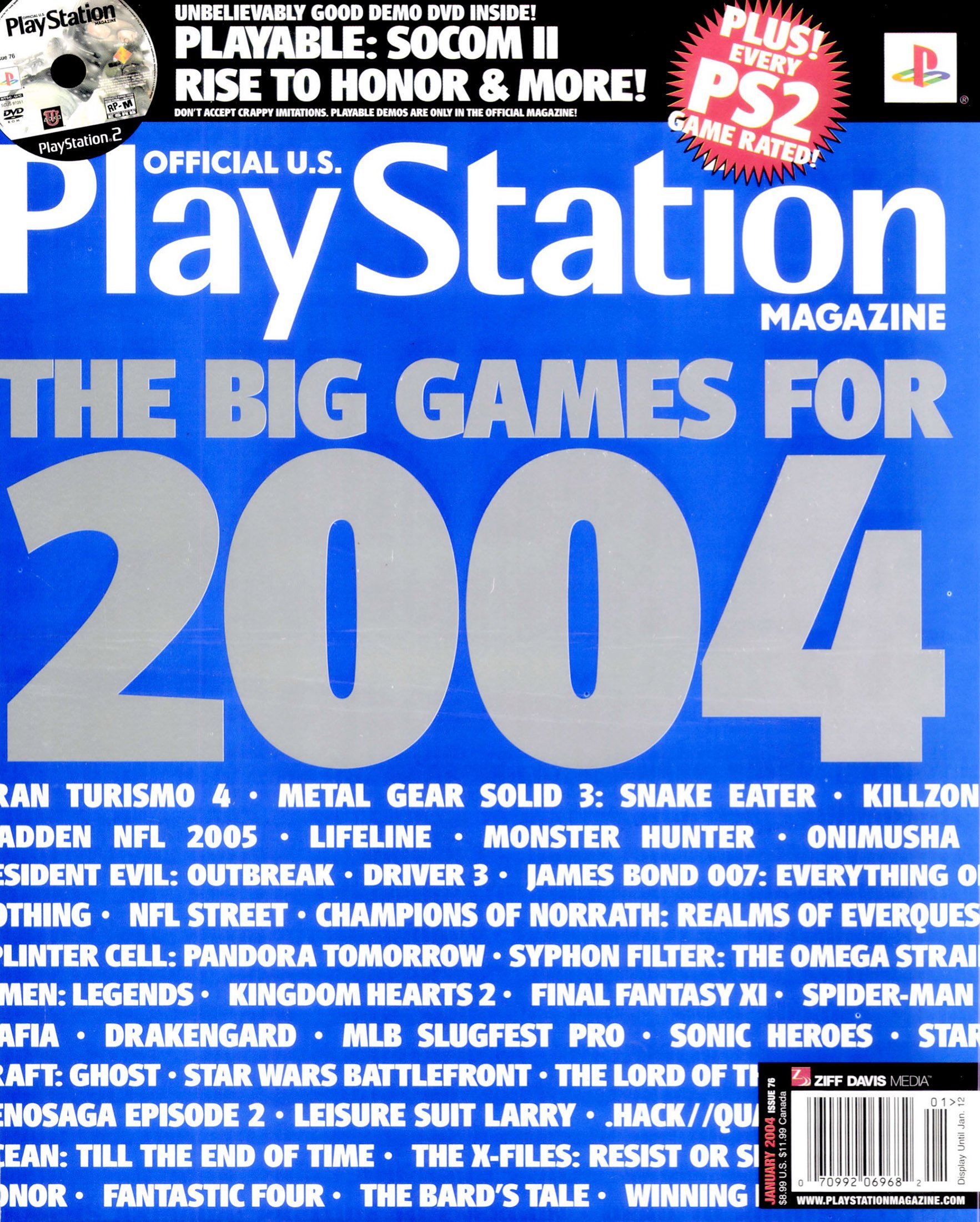 Official U.S. Playstation Magazine Issue 076 (January 2004)