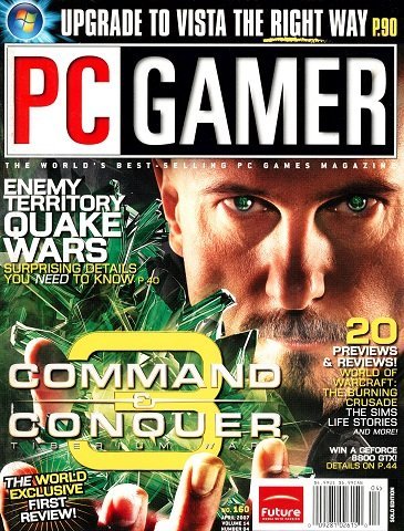 More information about "PC Gamer Issue 160 (April 2007)"