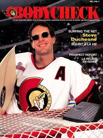 More information about "Bodycheck - Ottawa Senators Hockey Club Official Magazine Vol. 4 No. 5 (1996)"