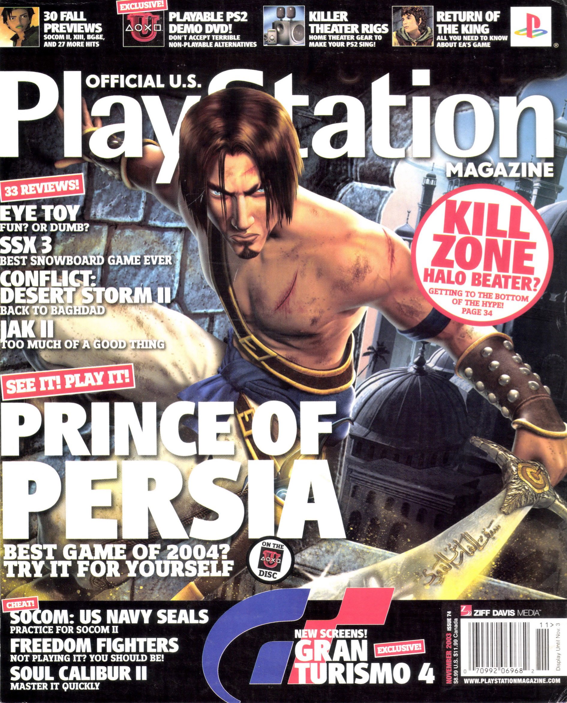 Official U.S. Playstation Magazine Issue 074 (November 2003)
