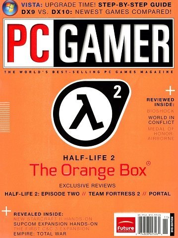 More information about "PC Gamer Issue 167 (November 2007)"