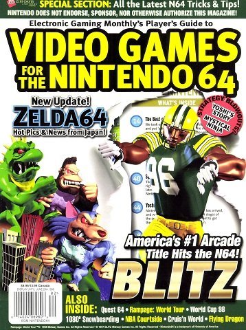 More information about "Electronic Gaming Monthly's Player's Guide to Video Games for the Nintendo 64 (Spring 1998)"