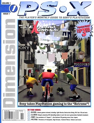 More information about "Dimension PS-X Volume 1 Issue 1 (November 1995)"