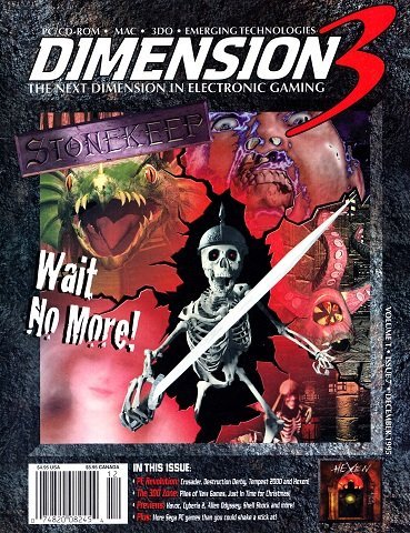 More information about "Dimension-3 Volume 1 Issue 7 (December 1995)"