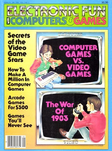 More information about "Electronic Fun with Computers & Games Volume 1 Number 3 (January 1983)"