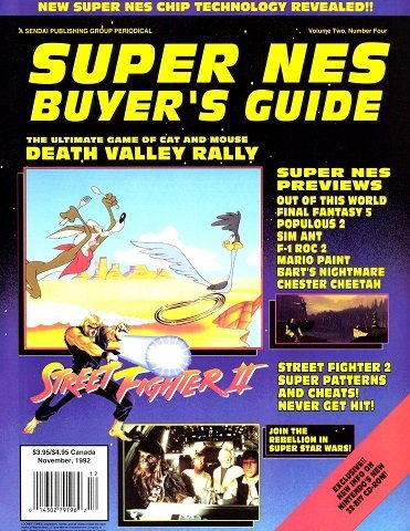 More information about "Super NES Buyer's Guide Volume 2 Number 4 (November 1992)"