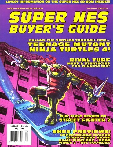 More information about "Super NES Buyer's Guide Volume 1 Number 2 (July 1992)"