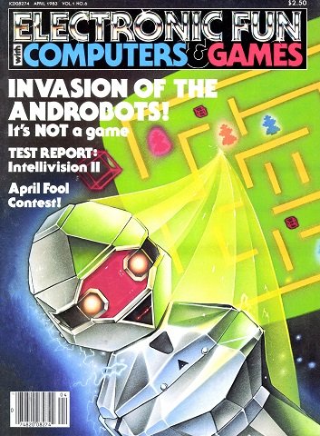 More information about "Electronic Fun with Computers & Games Volume 1 Number 6 (April 1983)"