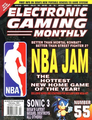 More information about "Electronic Gaming Monthly Issue 055 (February 1994)"