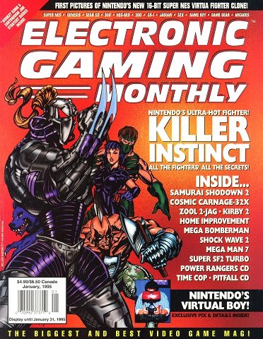 More information about "Electronic Gaming Monthly Issue 066 (January 1995)"