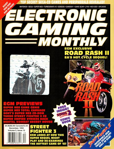 More information about "Electronic Gaming Monthly Issue 041 (December 1992)"