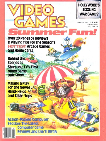 Video Games Volume 1 Number 11 (August 1983)