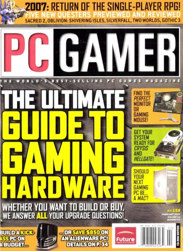 More information about "PC Gamer Issue 158 (February 2007)"