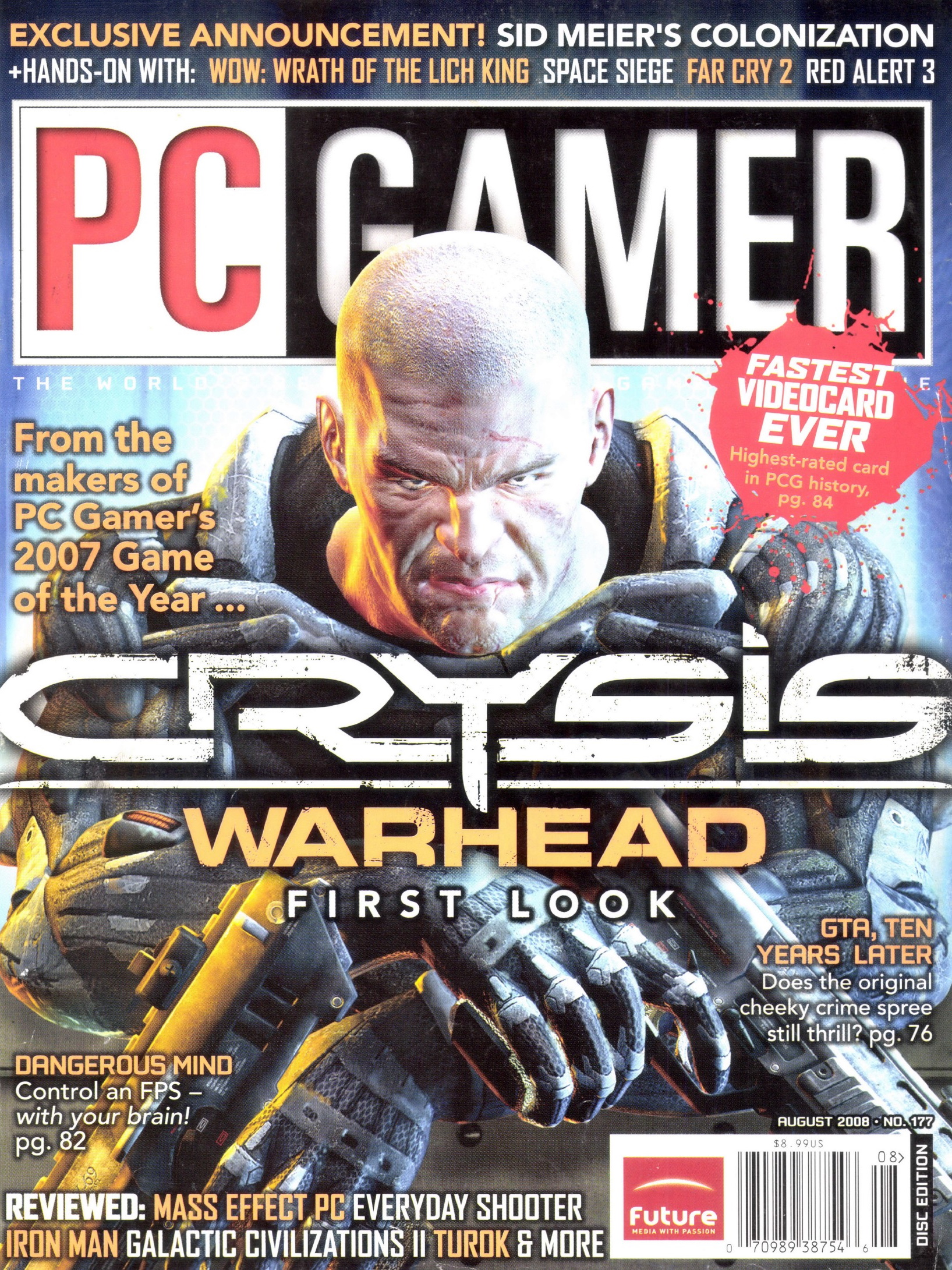 PC Gamer Issue 177 (August 2008)