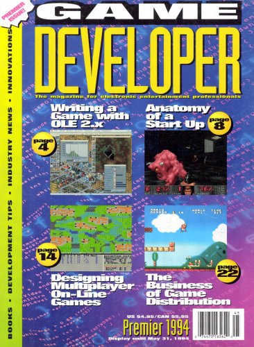 More information about "Game Developer Issue 001 (April 1994)"