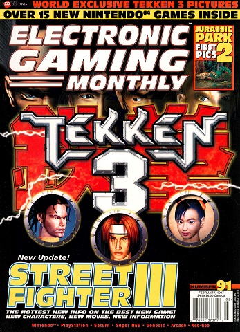 More information about "Electronic Gaming Monthly Issue 091 (February 1997)"
