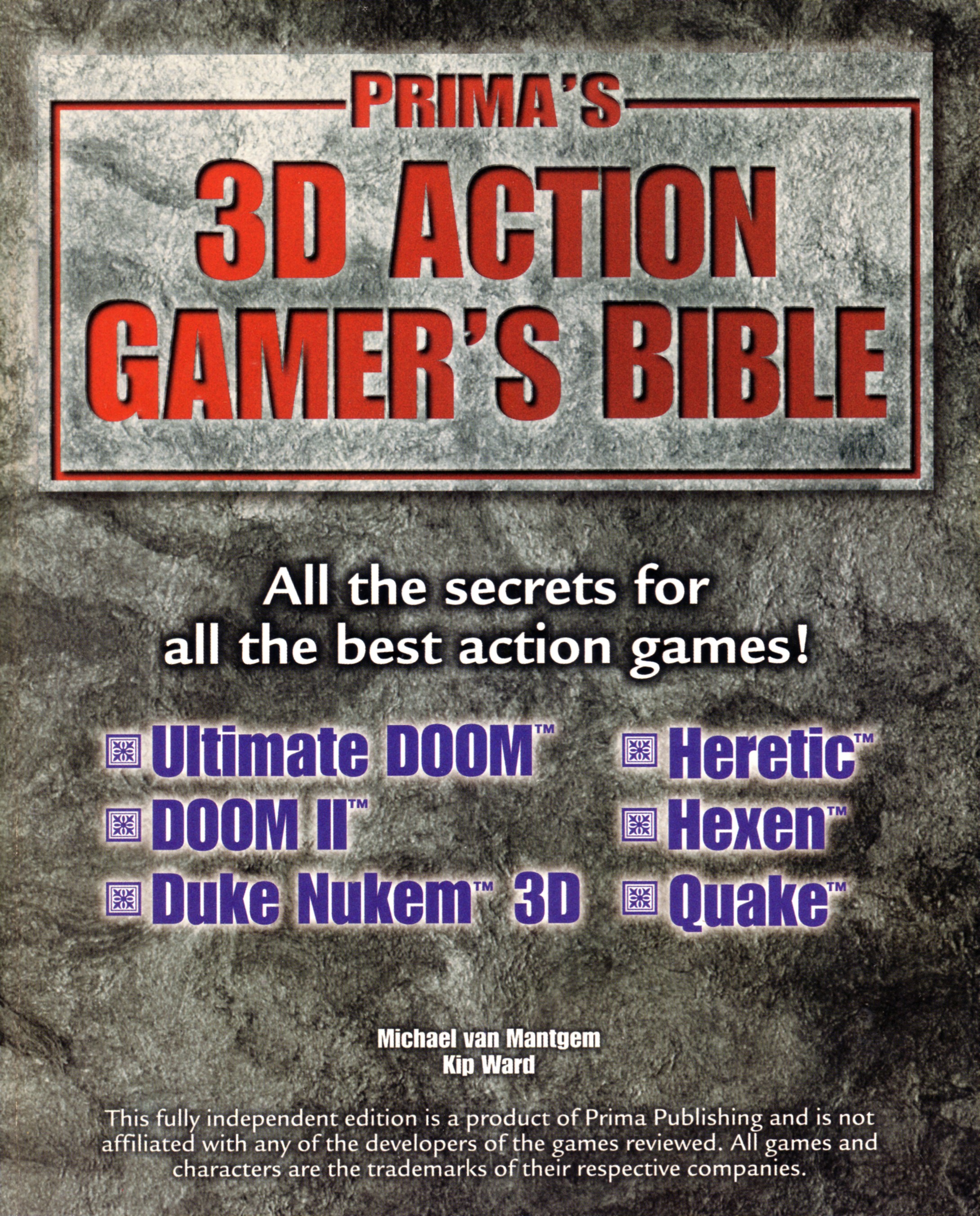 More information about "3D Action Gamer's Bible"