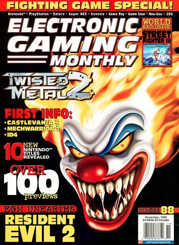 More information about "Electronic Gaming Monthly Issue 088 (November 1996)"