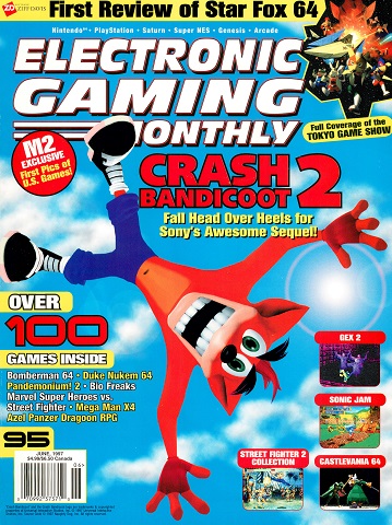 More information about "Electronic Gaming Monthly Issue 095 (June 1997)"