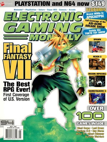 More information about "Electronic Gaming Monthly Issue 094 (May 1997)"