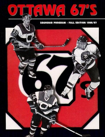 More information about "Ottawa 67's Souvenir Program Fall Edition (1996-97)"