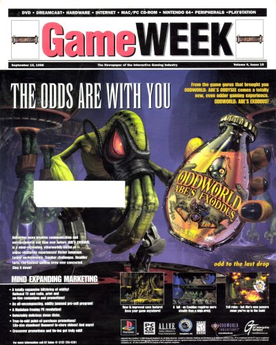 More information about "Game Week Vol. 04 Issue 15 (September 15, 1998)"