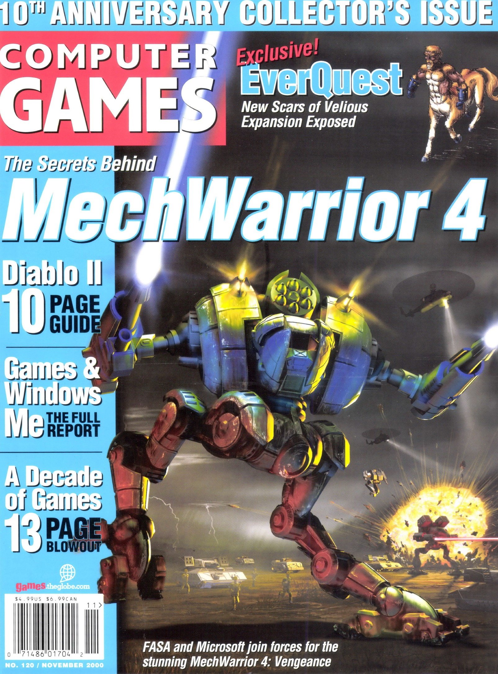 More information about "Computer Games Issue 120 (November 2000)"