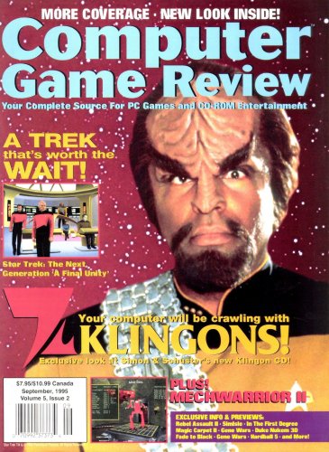 More information about "Computer Game Review Issue 050 (September 1995)"