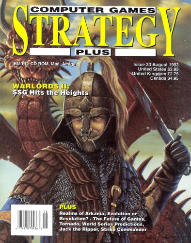 More information about "Computer Games Strategy Plus Issue 033 (August 1993)"
