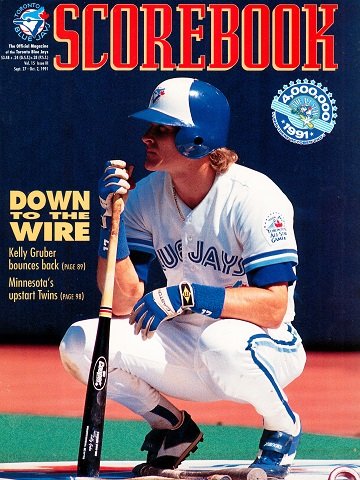 Scorebook Magazine Vol. 15 Issue III (September 27 - October 2, 1991)