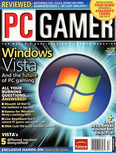 More information about "PC Gamer Issue 156 (Holiday 2006)"