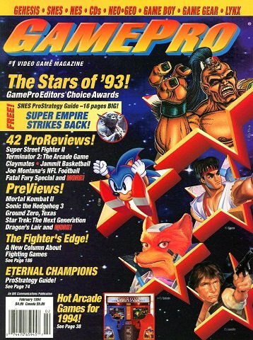 More information about "GamePro Issue 055 (February 1994)"