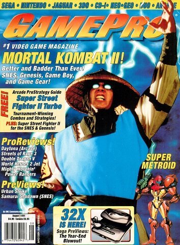 More information about "GamePro Issue 061 (August 1994)"