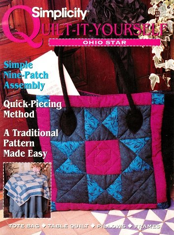 Simplicity Quilt-It-Yourself - Ohio Star (1995)