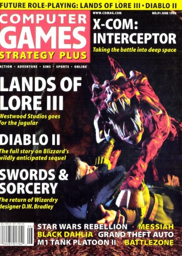 More information about "Computer Games Strategy Plus Issue 091 (June 1998)"