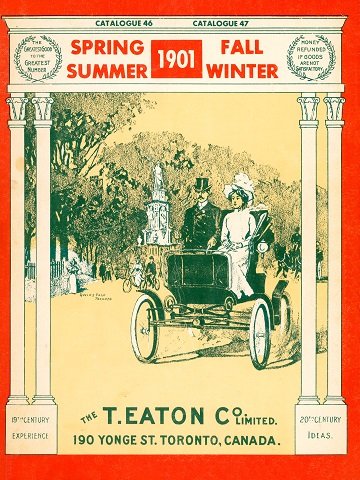 1901 Editions of The T. Eaton Co Limited Catalogues for Spring & Summer, Fall & Winter (Catalogues 46 and 47)
