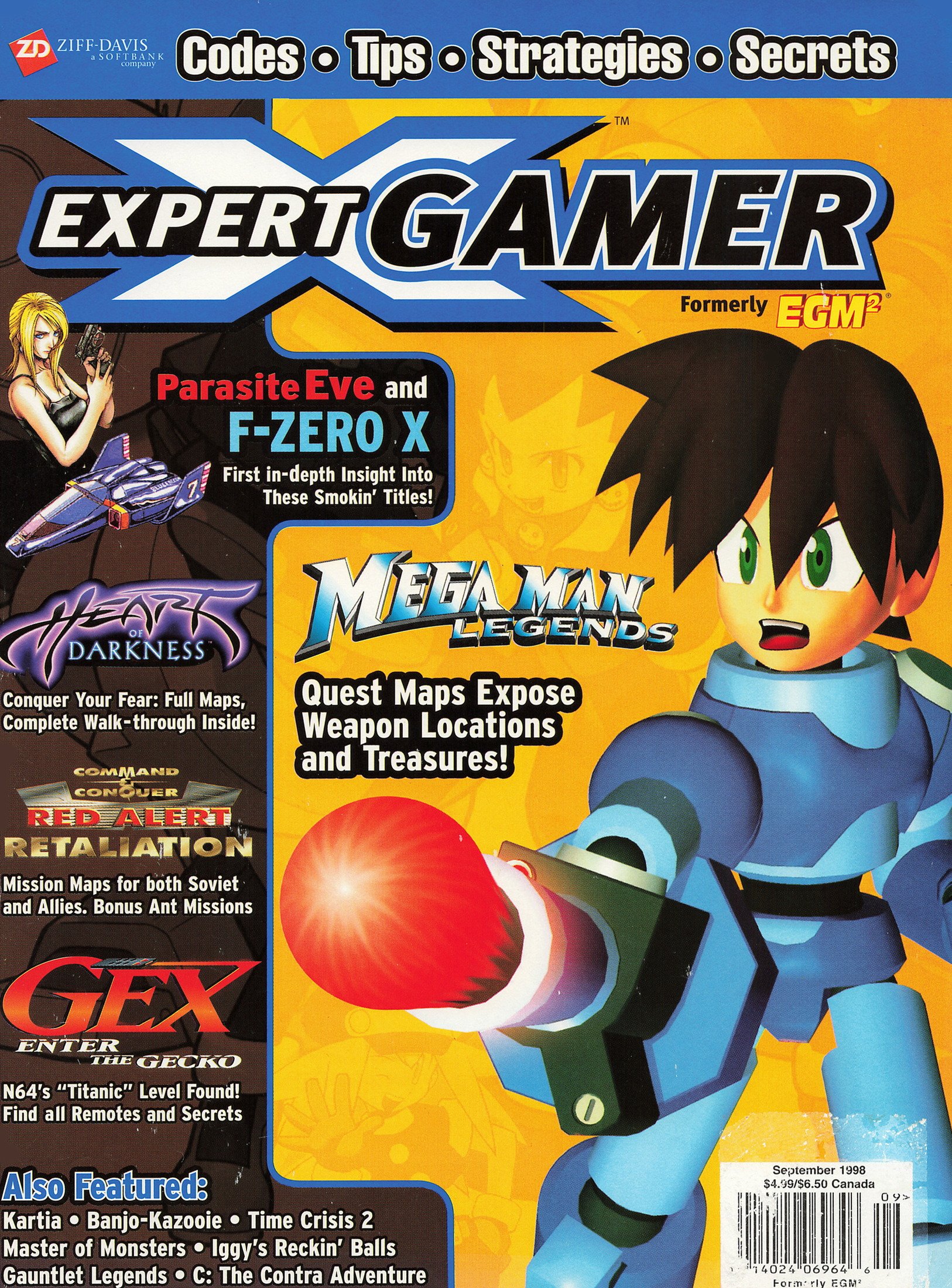 More information about "Expert Gamer Issue 51 (September 1998)"