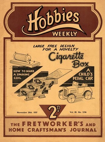 Hobby Weekly Vol. 85 No. 2196 (November 20th, 1937)