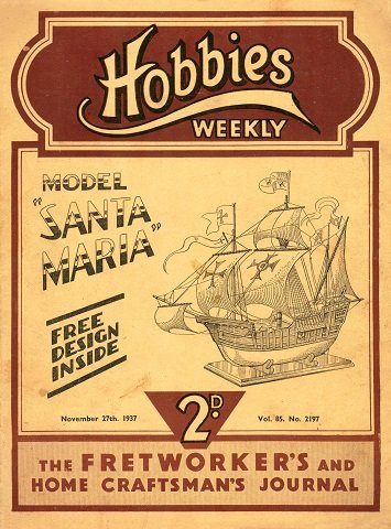 Hobby Weekly Vol. 85 No. 2197 (November 27th, 1937)