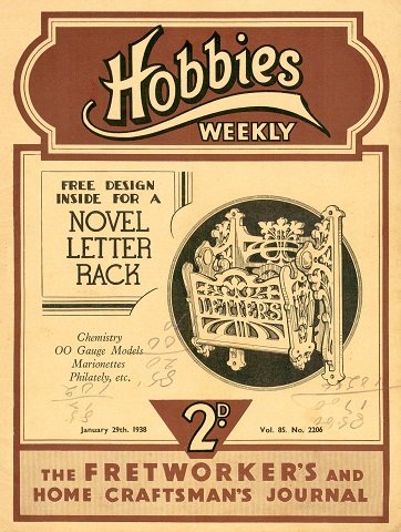 Hobby Weekly Vol. 85 No. 2206 (January 29th, 1938)