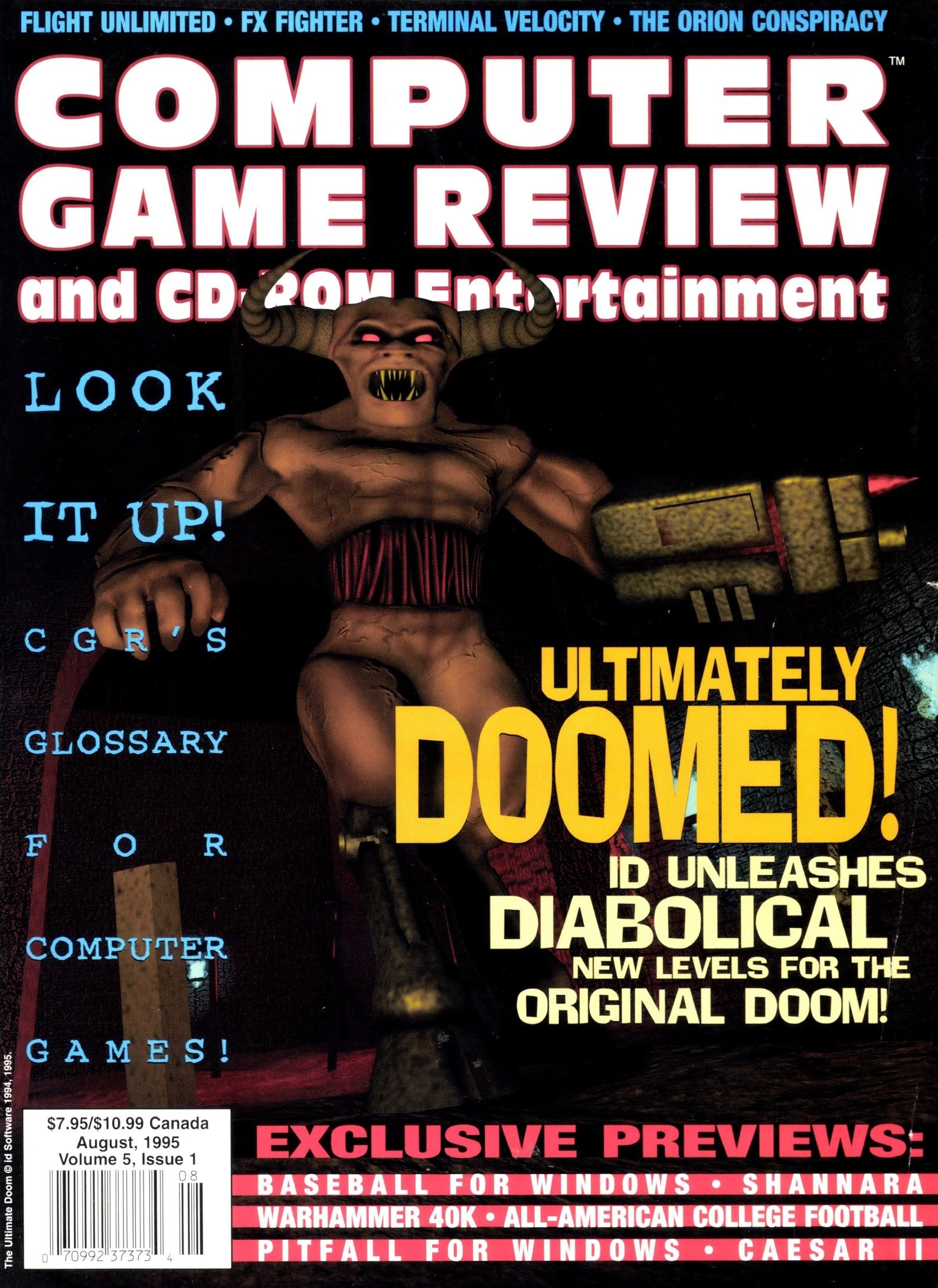 Computer Game Review and CD-ROM Entertainment Issue 049 (August 1995)