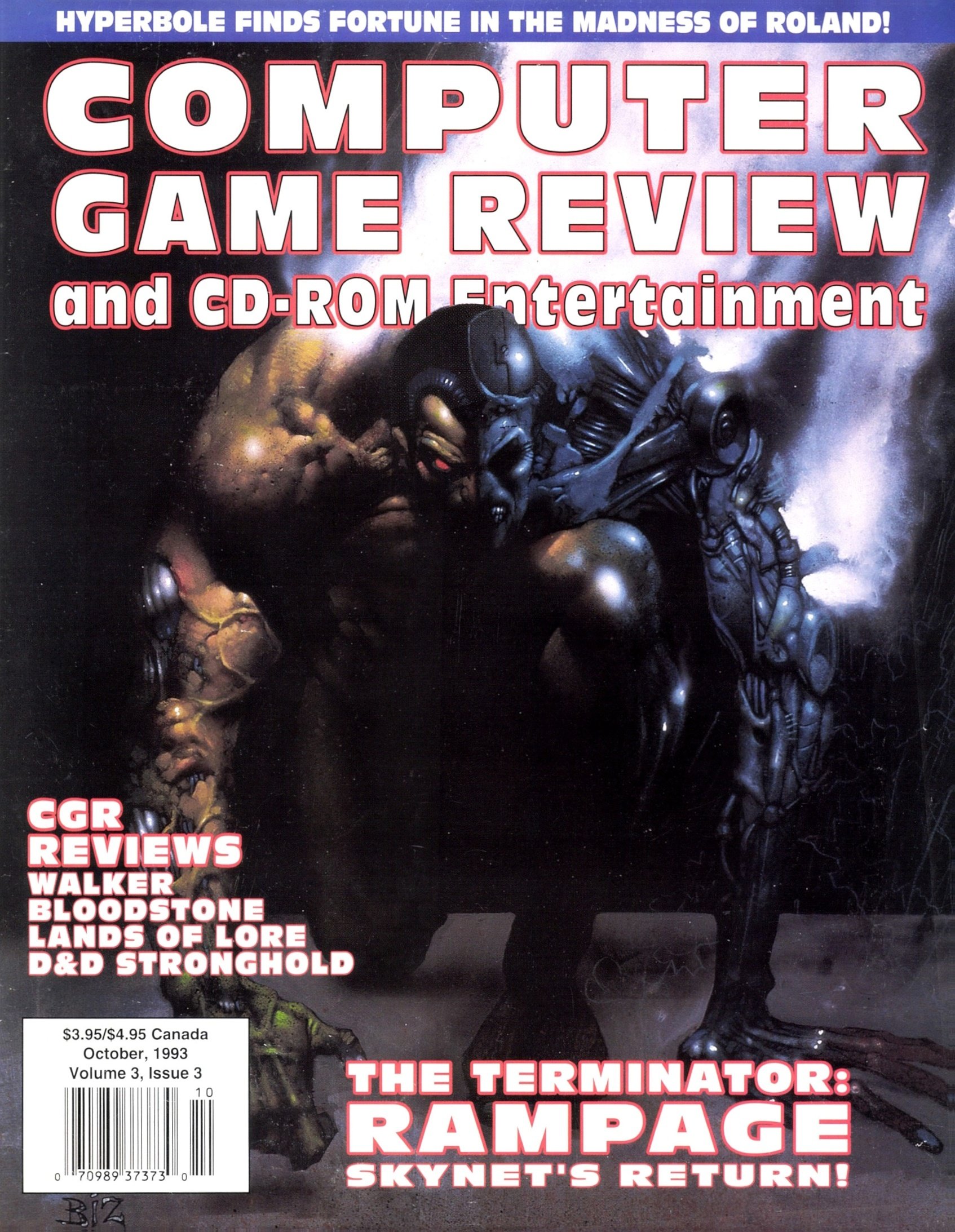 Computer Game Review and CD-ROM Entertainment Issue 027 (October 1993)