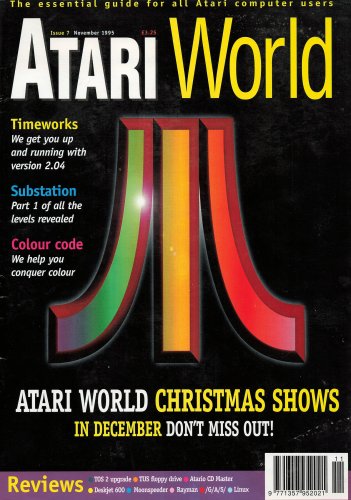 More information about "Atari World Issue 07 (November 1995)"