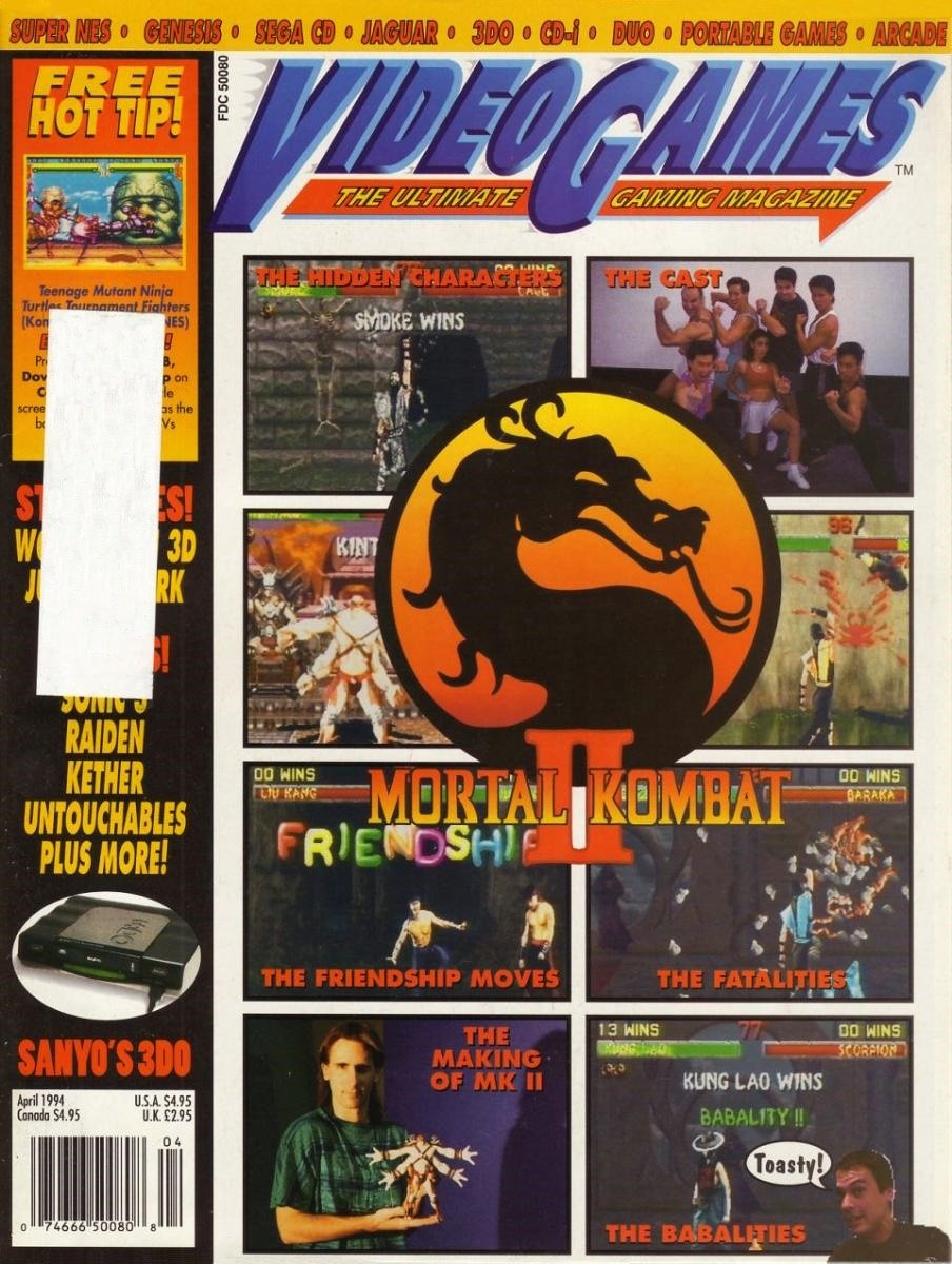More information about "VideoGames The Ultimate Gaming Magazine Issue 063 (April 1994)"